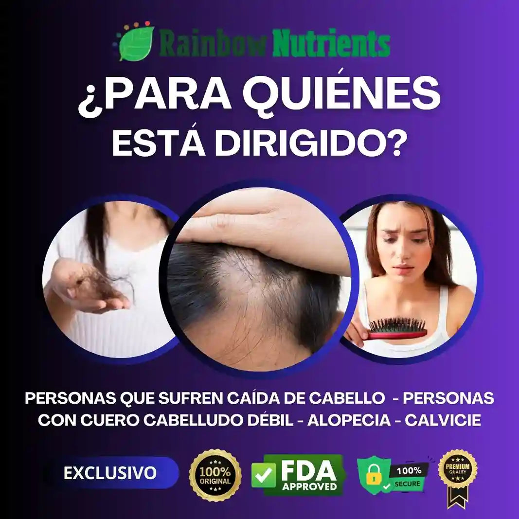 HAIR GROWTH ADVANCED (Crecimiento Avanzado del Cabello) 120 Capsulas
