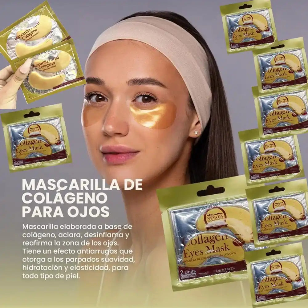 Pack 10 Mascarilla para Ojeras Rico en Colágeno