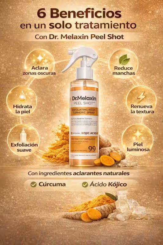 Dr.Melaxin Spray Exfoliante + Regalo Jabon Curcuma