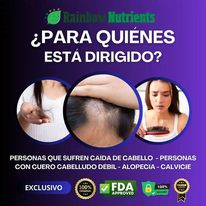 HAIR GROWTH ADVANCED (Crecimiento Avanzado del Cabello) 120 Capsulas