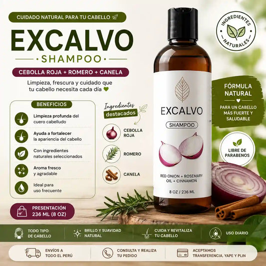 EXCALVO SHAMPOO PREMIUM + Regalo