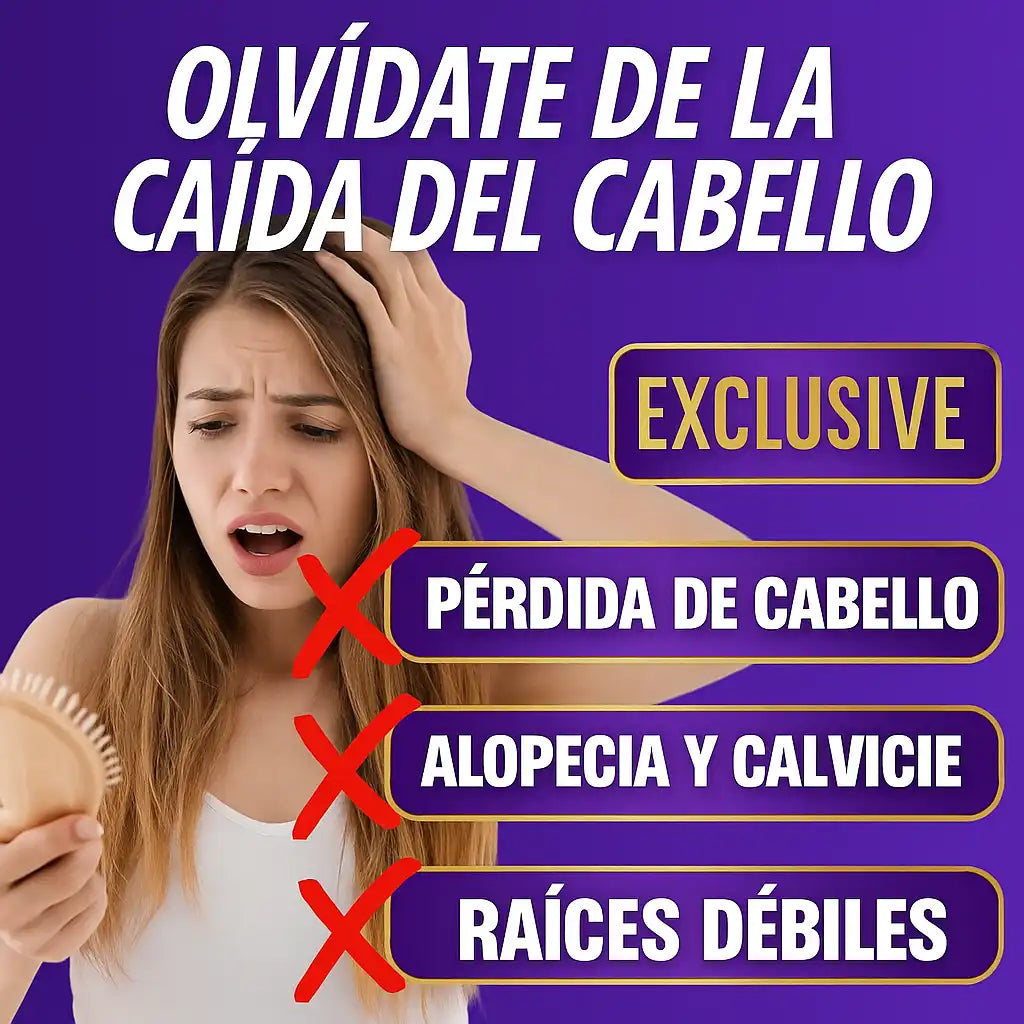 HAIR GROWTH ADVANCED (Crecimiento Avanzado del Cabello) 120 Capsulas