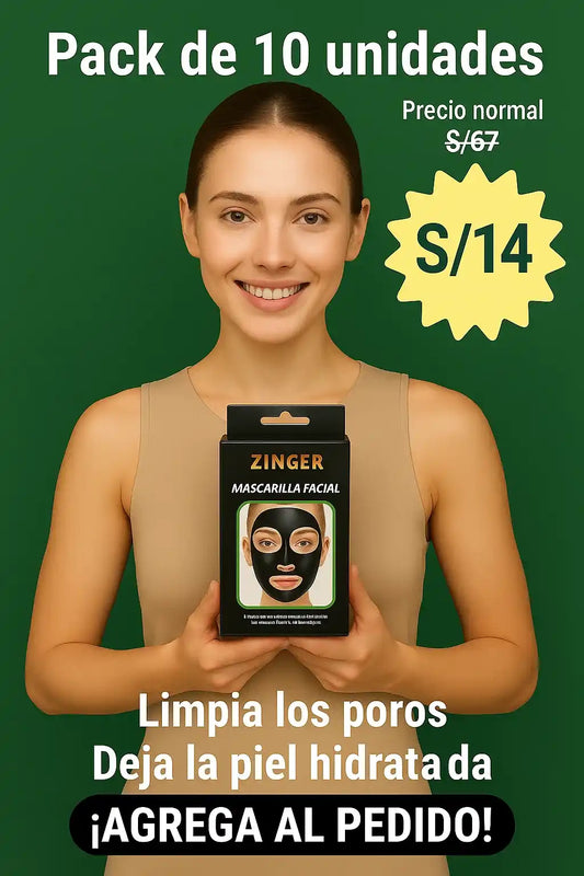 Pack 10 Unidades Mascarilla