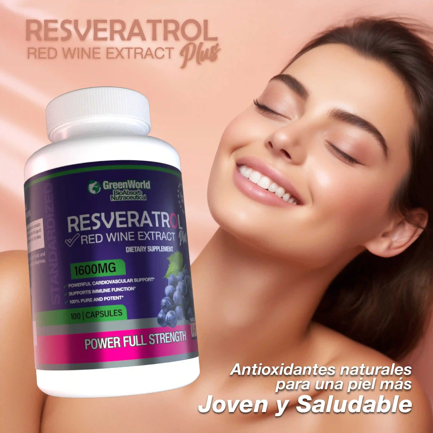 Resveratrol (Antioxidantes Naturales)