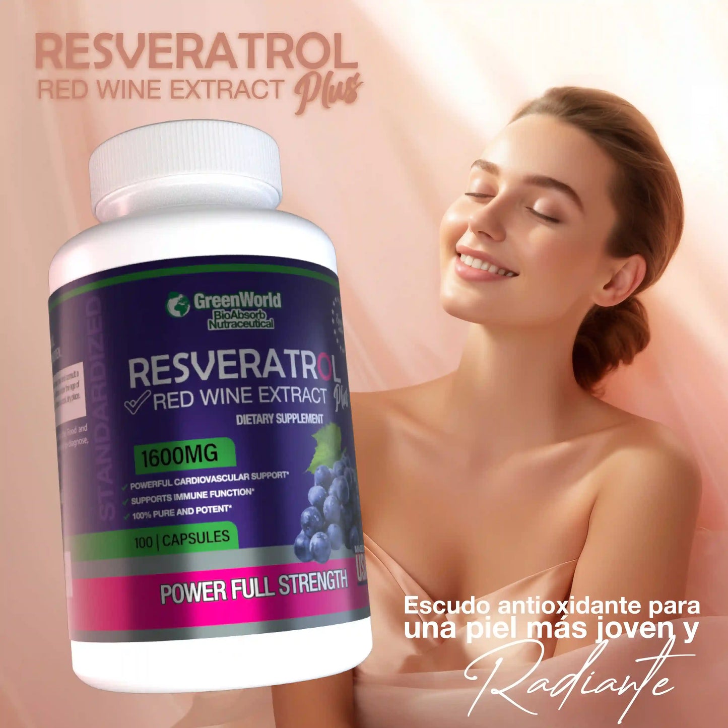 Resveratrol (Antioxidantes Naturales)